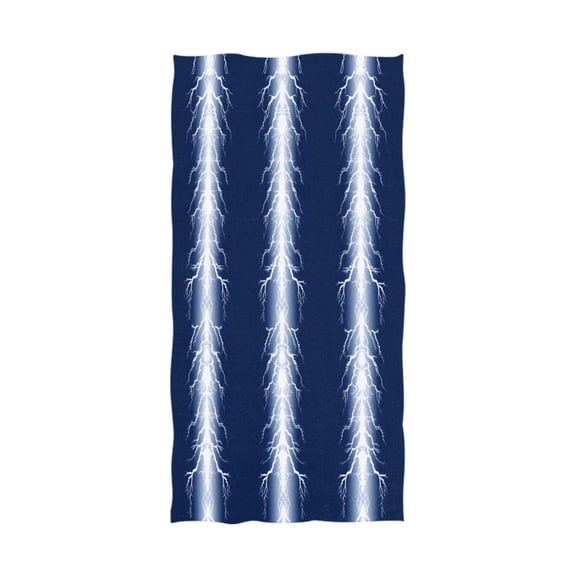 Electric Lightning Strikes 64''x32'' Bath Towels Lightweight Quick-Dry Breathable Soft for Gym Travel Swim