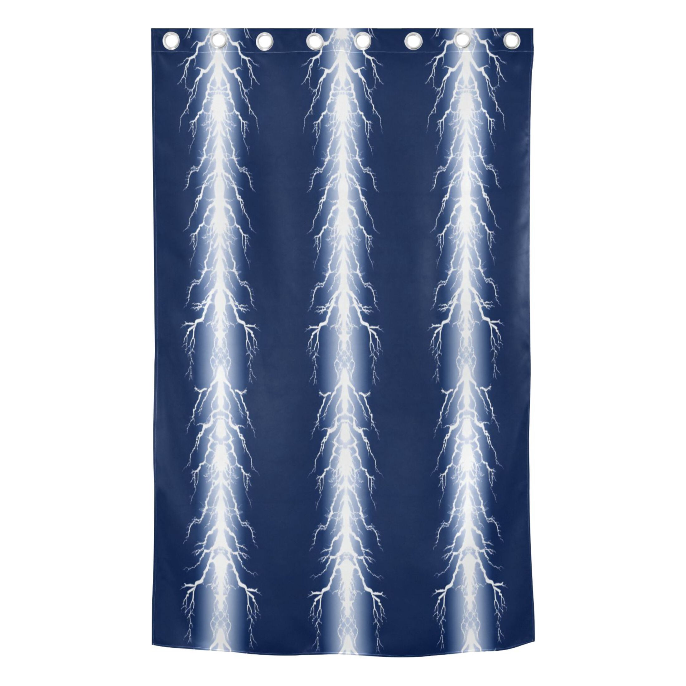 Electric Lightning Strikes Thermal Insulated Blackout Curtain 84x42in Sun Blocking for Bathroom, Bedroom, Living Room