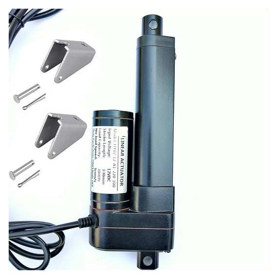Electric Linear Actuator Linear Motor Moving Distance Stroke DC 12V 24V 2000N 3000N With Tripod 50mm 100mm 150mm 200mm 250mm 300 ,Against Corrosion