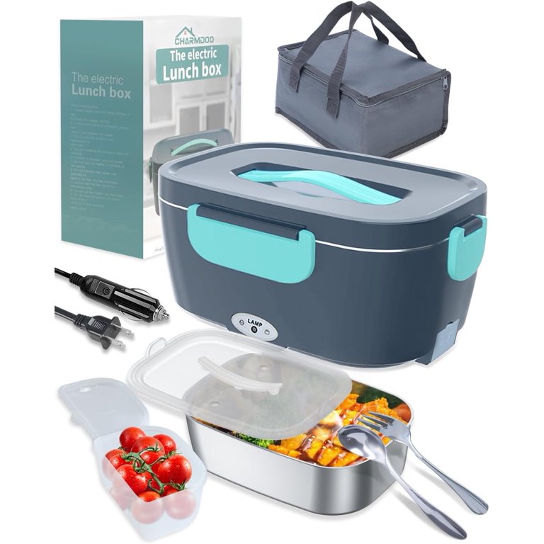 Food Warmer Lunch Box Electric Lunch Box 80W Food Heater For Adults, 12 ...