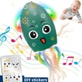 thumbnail image 1 of Gmdisc Dancing Octopus Toy for 1 2 3 4 5 Year Old Boy Girl, Tummy Time Electric Crawling Octopus Toys, Dancing Squid Toy for Walking Toddlers, USB Rechargeable, 1 of 10