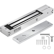 Electric Magnetic Lock, Electromagnetic Door Lock Holding Force for Access Control, 600LBs/280KG, OutSwinging Door Access Control System, Single Door 12V