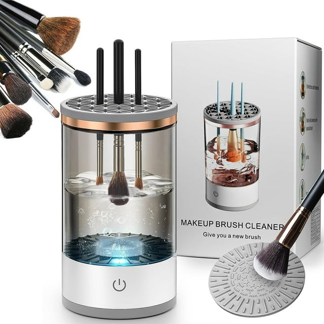 Electric Makeup Brush Cleaner Machine,Portable Makeup Brush Cleaner