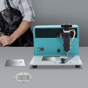 Electric Marking Machine, Desktop Marking Engraving Machine, Industrial Electric Metal Plate Marking Machine for Equipment, Valves, Signs, 110V
