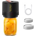 Electric Mason Cordless Vacuum Sealer Kit for WideMouth & Regular