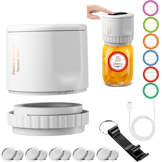 Electric Mason Jar Vacuum Sealer Jar Vacuum Sealer for Canning Jars