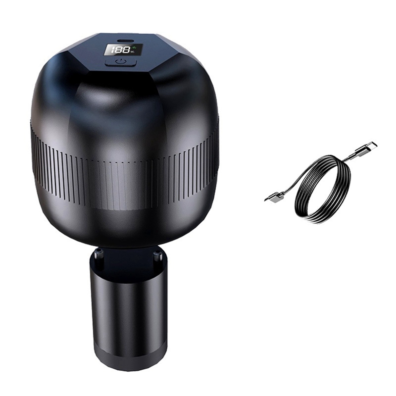 Electric Mason Jar Vacuum Sealer LCD Digital Display Cordless Vacuum