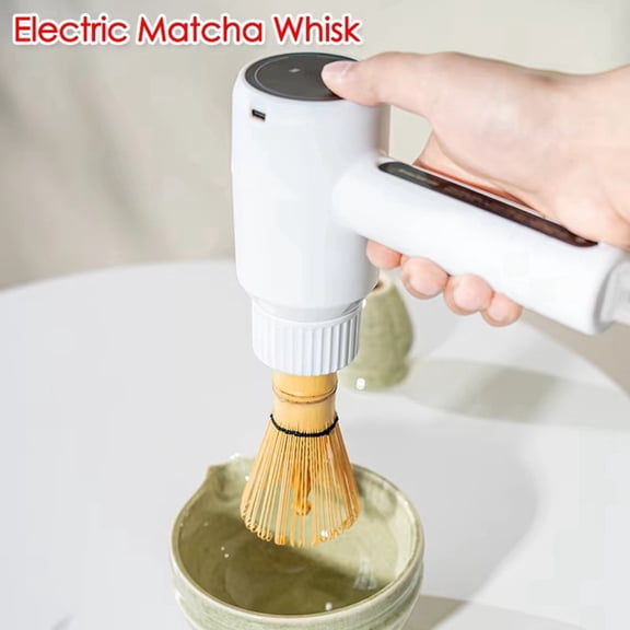 Electric Matcha Whisk Device Rechargeable Quickly Whisking Matcha Blender Tool for Home Beverage Shop DIY Tea-Making