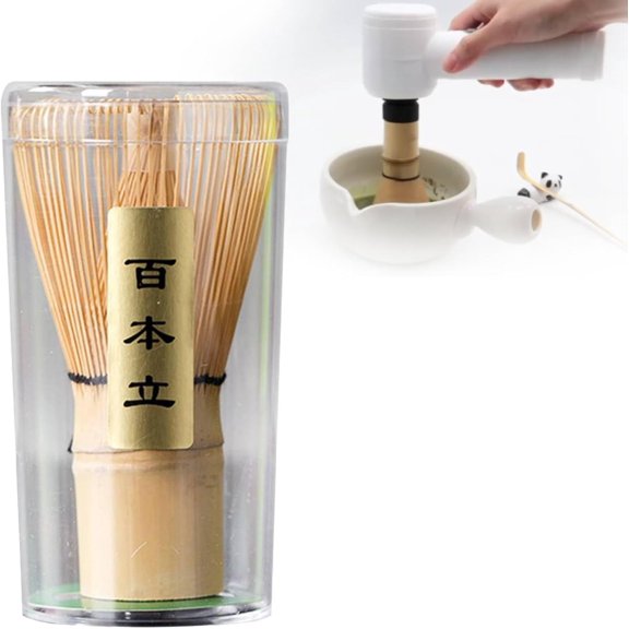 Electric Matcha Whisk Set, 2025 Rechargeable Handheld Mixer, Electric Whisk Frother, Matcha Electric Whisk, Automatic Whisk for The Perfect Blend, Electric Handheld Mixer for Matcha Tea Lovers