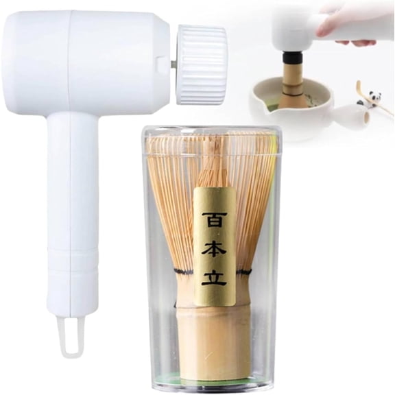 Electric Matcha Whisk Set, Rechargeable Handheld Electric Frother Mixer, Automatic Stirrer For Matcha Tea Beverage Blending