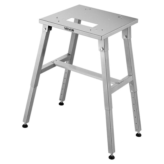 Electric Meat Bandsaw Stand, Floor Stand with Adjustable Height, Stable H-Shaped Frame, Anti-Slip Foot Pads, for Our Bone Saw Machine, Compatible with Models BS-130 & BS-250