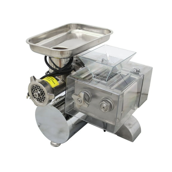 Electric Meat Cutter Grinder with 6mm Grinding Plate and 3.5mm Meat Cutting Machine