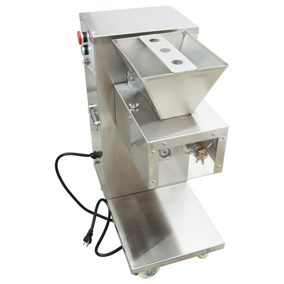 Electric Meat Cutting Fresh Meat Slicer Meat Cutter 10mm Full Stainless Steel Blade