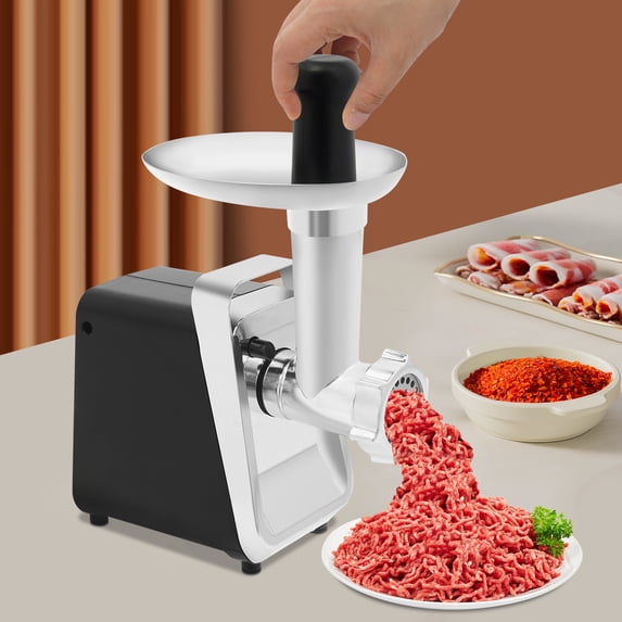 Electric Meat Grinder 250W with 3 Stainless Steel Plates for Home Kitchen