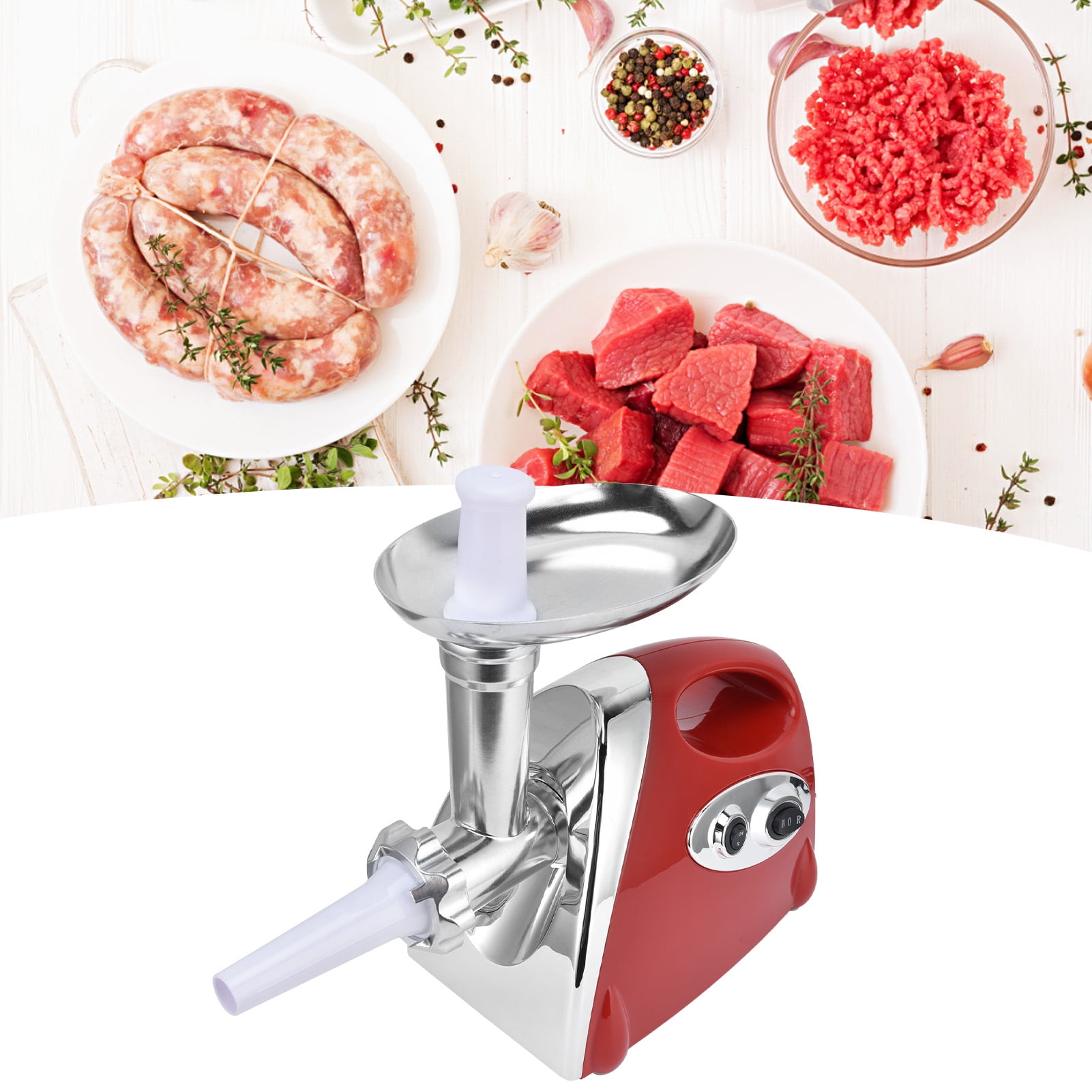 Electric Meat Grinder, 2800W Stand Meat Mixer Mincer Sausage Stuffer