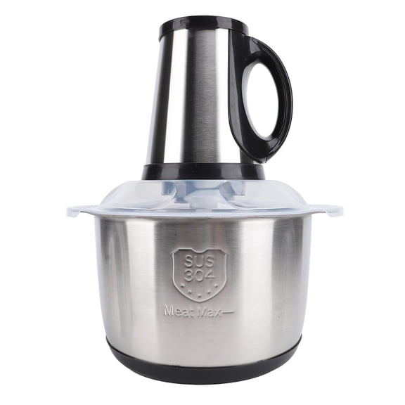 Electric Meat Grinder 5L Food Processor Heavy Duty Vegetable Chopper with 500W Pure Copper Motor Stainless Steel Meat Chopper Blender for Kitchen 13.0 x 9.1 x 8.7 inches / 33 x 23 x 22 cm