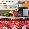 thumbnail image 1 of Electric Meat Grinder with 2600W Copper Motor for Home Kitchen Use, 1 of 6