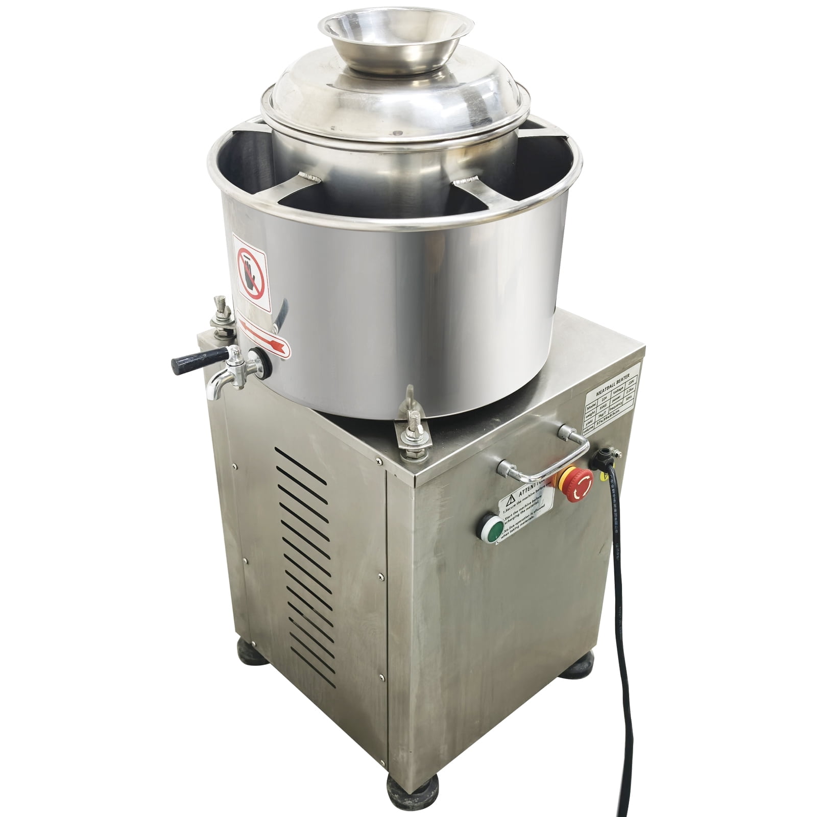 Electric Meat Puree Making Machine Meat Paste Food Processor for Fish Veggies 220V