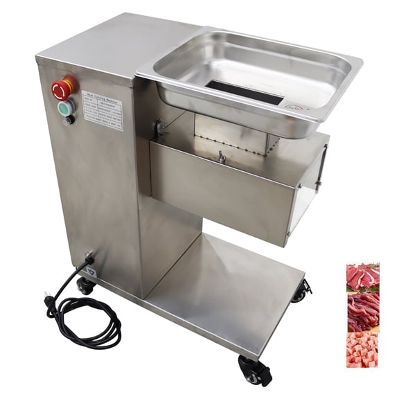 Electric Meat Slicer QE  Meat Cutting Dicing Machine with 8mm Blade