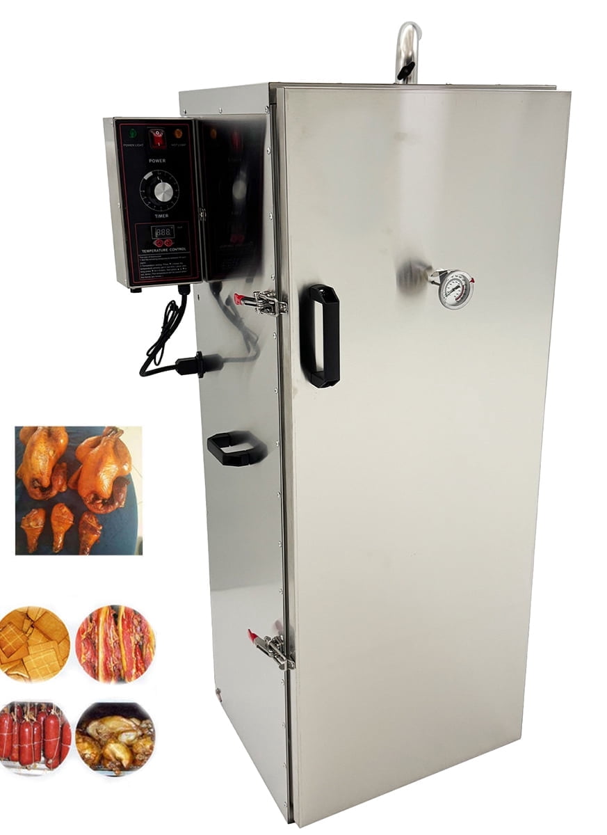 Meat Rack Wod Electric Meat Smoker Oven 9 Detachable Racks with Side Wood Chip Loader ...