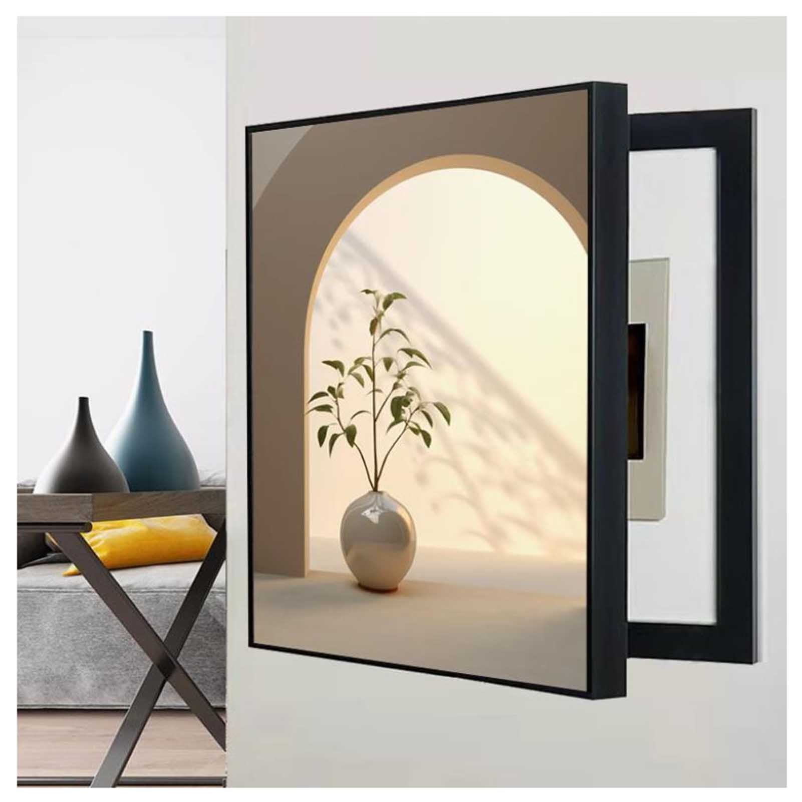 Distance Meter Cover Electric Meter Box Decorative Covers for Meter Paintings, Creative Wall ...