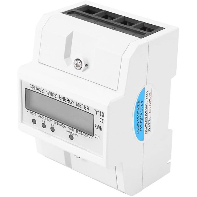Electric Meter, Energy Meter, Three Phase Four Wire Digital LCD