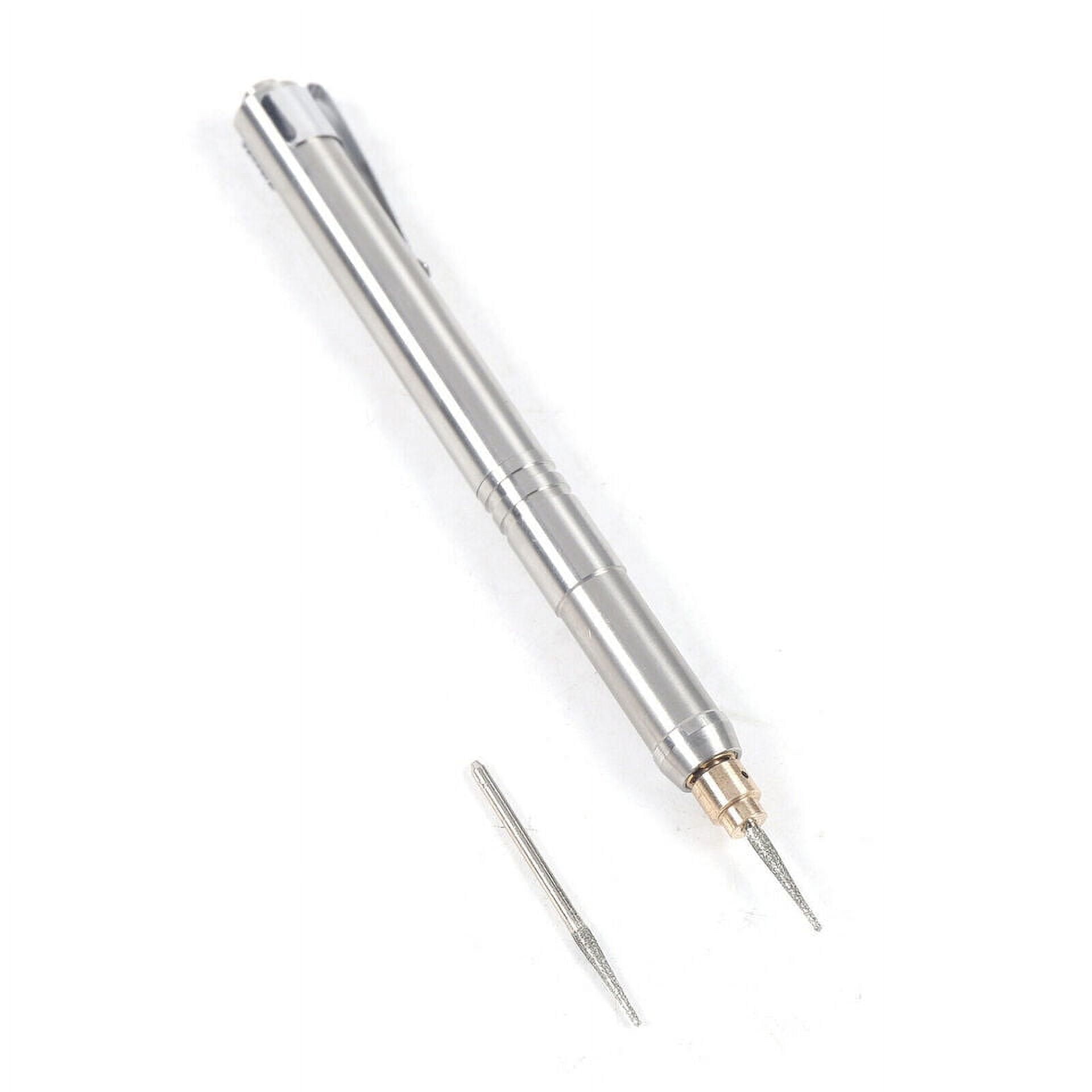 Electric Micro Engraver Pen Engraving Tool Kit for Jewelry Metal Variable Speed