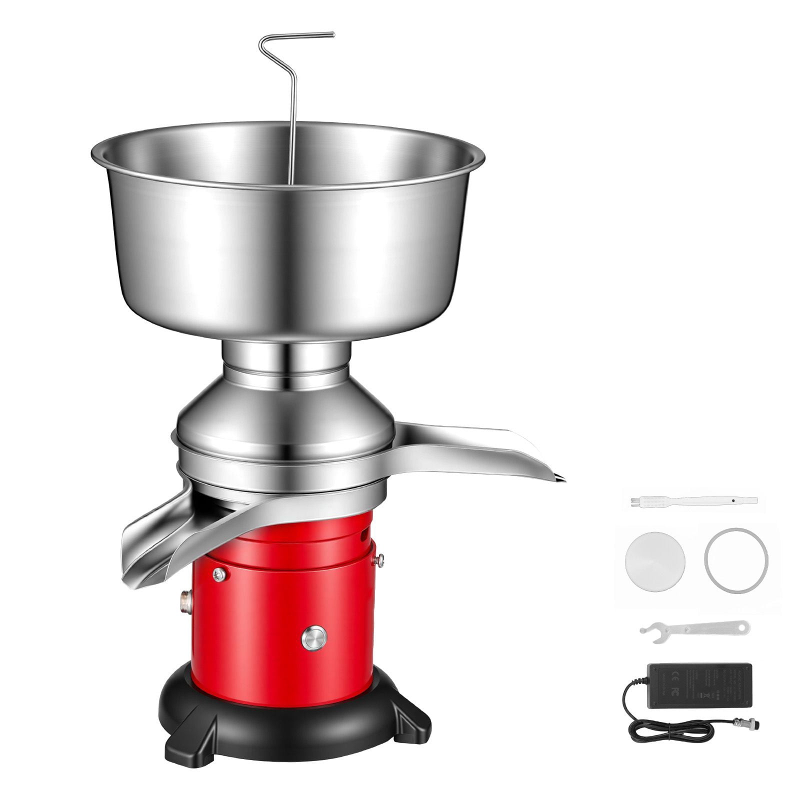 Craft Seperator Electric Milk Cream Separator 60L/H 10500RPM Centrifugal 304 Stainless ...