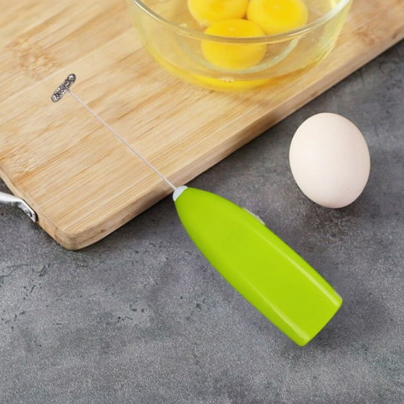 Electric Milk Frother under $5! Kadlawus Electric Milk Frother, Handheld Coffee Mixer, Mini Drink Whisk, Battery Operated Stir Stick, Kitchen Gadget for Cappuccino Hot Chocolate