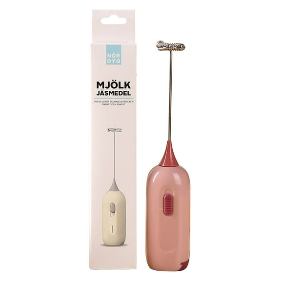 Electric Milk Frother Handheld, Travel Coffee Drink Mixer, House Rechargeable Milk Frother, Handheld Electric Foam Maker for latte Cappuccino, Coffee, Hot Chocolate, Egg