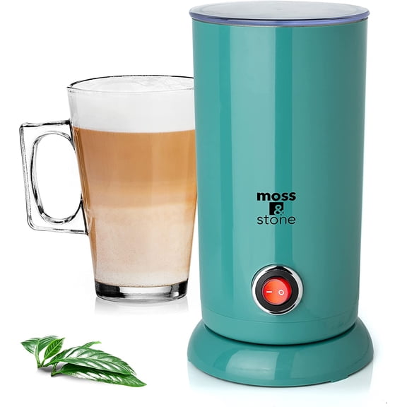 Electric Milk Frother - Latte Art Steamer, Electric Cappuccino Machine And Milk Warmer, Hot Foam Maker and Milk Warmer for Latte, Cappuccinos, Macchiato, Hot Chocolate Milk