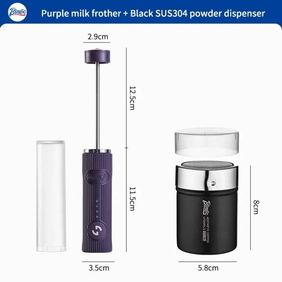 Electric Milk Frother, Wireless Handheld Blender