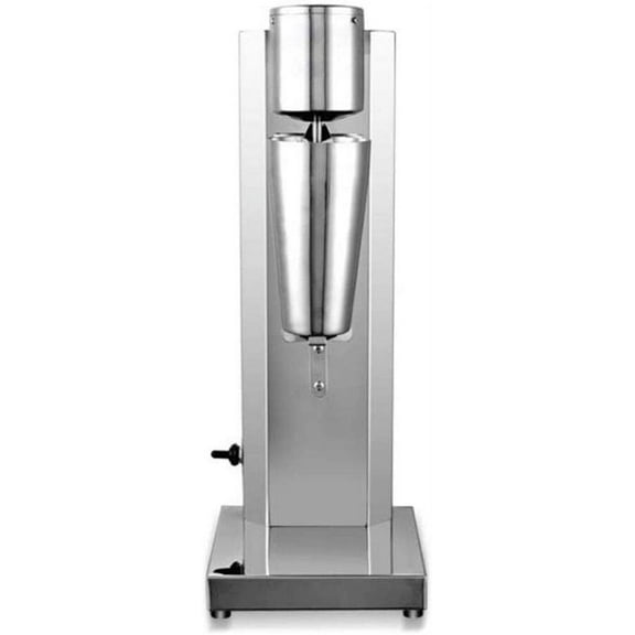Electric Milkshake Blender Machine, 180W 110V 650ml Single Head Milkshake Machine Stainless Steel Smoothie Milkshake Mixer Malt Maker Machine Drink Mixer for Commercial and Home Use