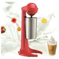 thumbnail image 1 of Electric Milkshake Maker,Mini Drink Mixer Milk Frother with 500ml Stainless Steel Cup for Malted Milk,Soft Ice Cream and Protein Shakes,Red, 1 of 7