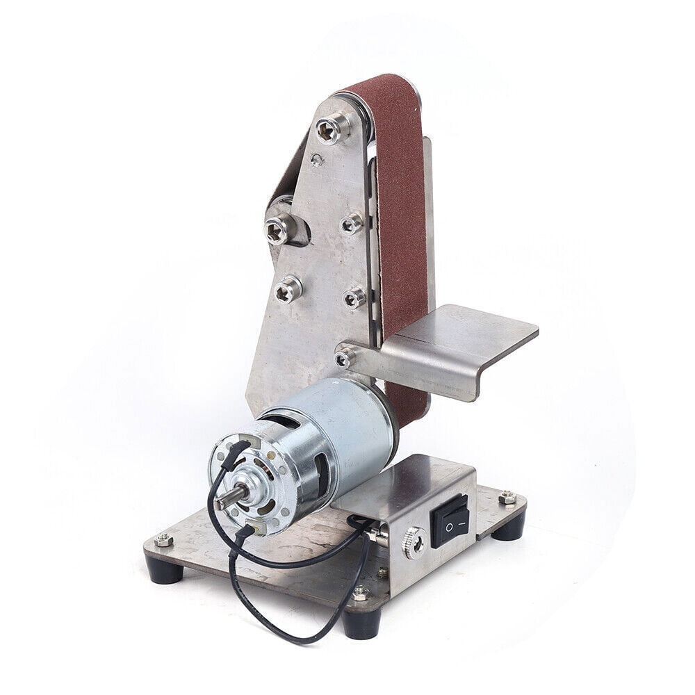 Electric Mini Belt Sander, Aluminum Alloy Knife Apex Edge Sharpener ...