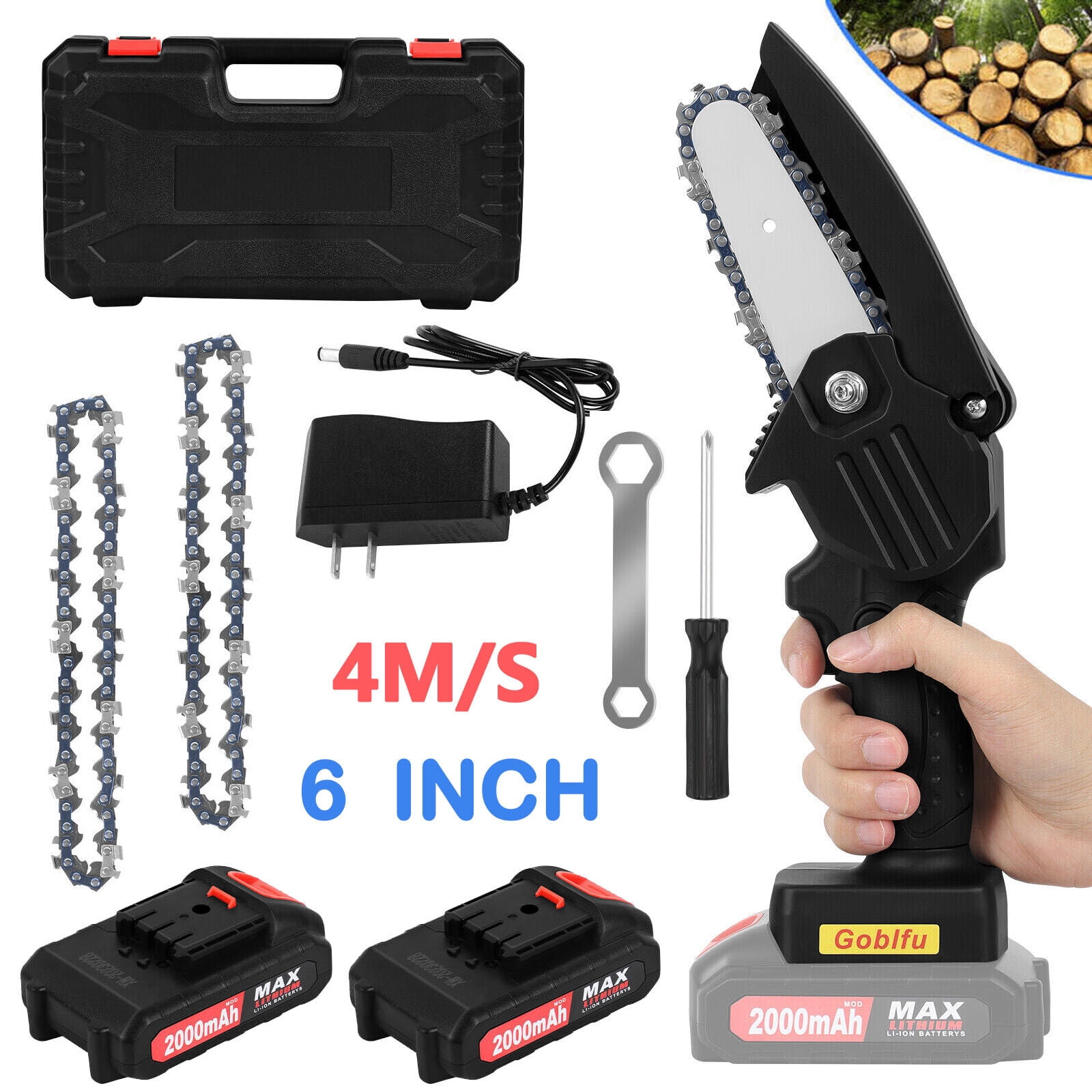Electric Mini Chainsaw 6