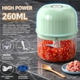 thumbnail image 1 of Electric Mini Chopper,Mini Chopper Food Processor,Garlic Chopper,Rechargeable Wireless Food Processor For Garlic Onion Ginger Chili Vegetables Meat, 1 of 5