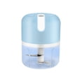 thumbnail image 1 of Electric Mini Garlic Chopper, Cordless USB Food Processor with Portable Veggie Mincer, Rechargeable Kitchen Blender for Onion, Ginger, Chili, Meat, Spices, Baby Food, and Daily Meal Prep, B, 1 of 7