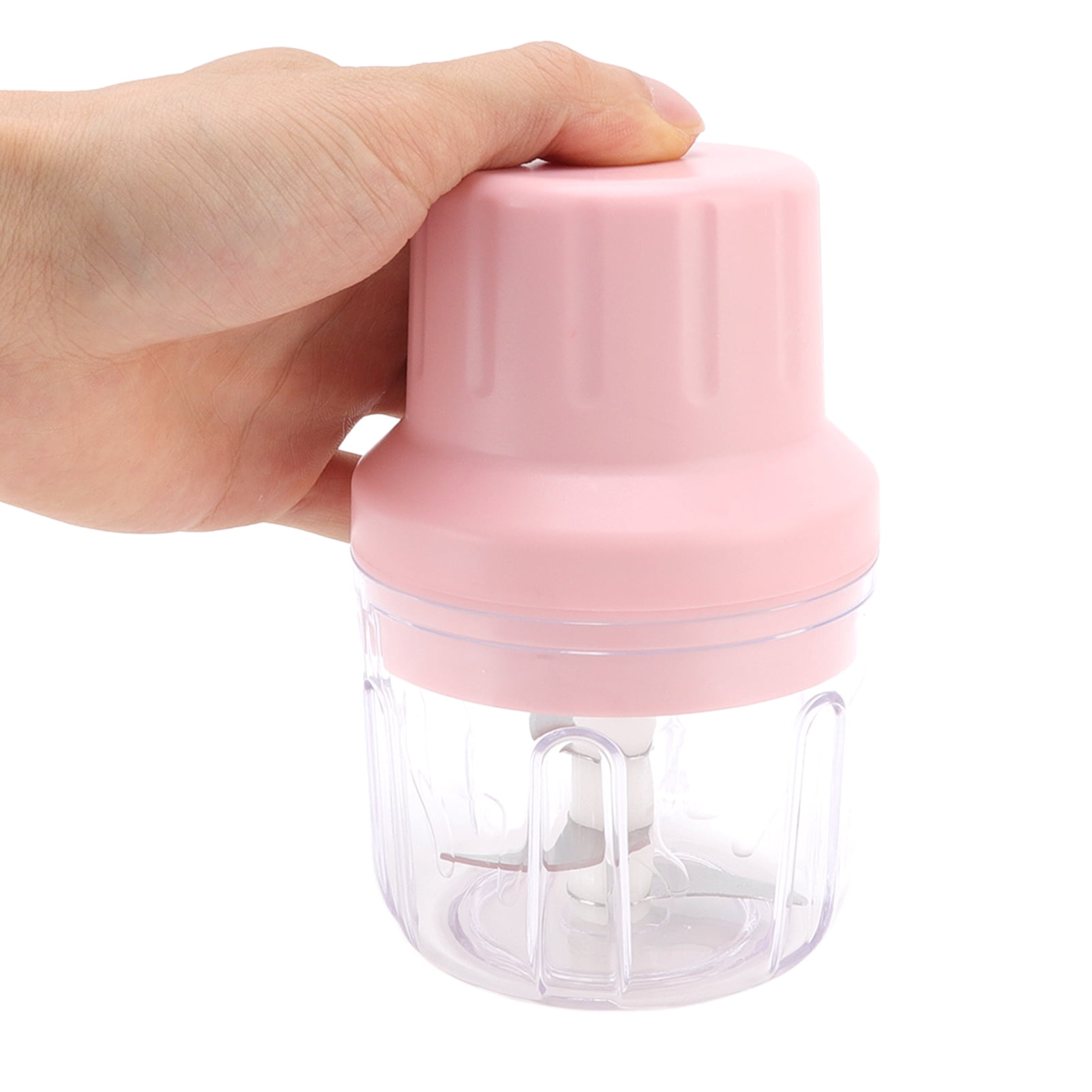 Electric Mini Garlic Chopper, Portable Wireless Garlic Crusher, Powered