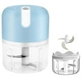 thumbnail image 1 of Electric Mini Garlic Chopper Small Wireless Food Processor Portable Mini Garlic Choppers Blender Mincer Waterproof Usb Charging For Ginger Onion Vege, 1 of 4