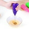 thumbnail image 1 of Electric Mini Handle Stirrer, Kitchen Egg Beater Coffee Milk Drink Whisk Mixer Frother Foamer, 1 of 6