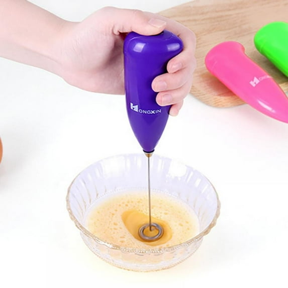 Electric Mini Handle Stirrer, Kitchen Egg Beater Coffee Milk Drink Whisk Mixer Frother Foamer