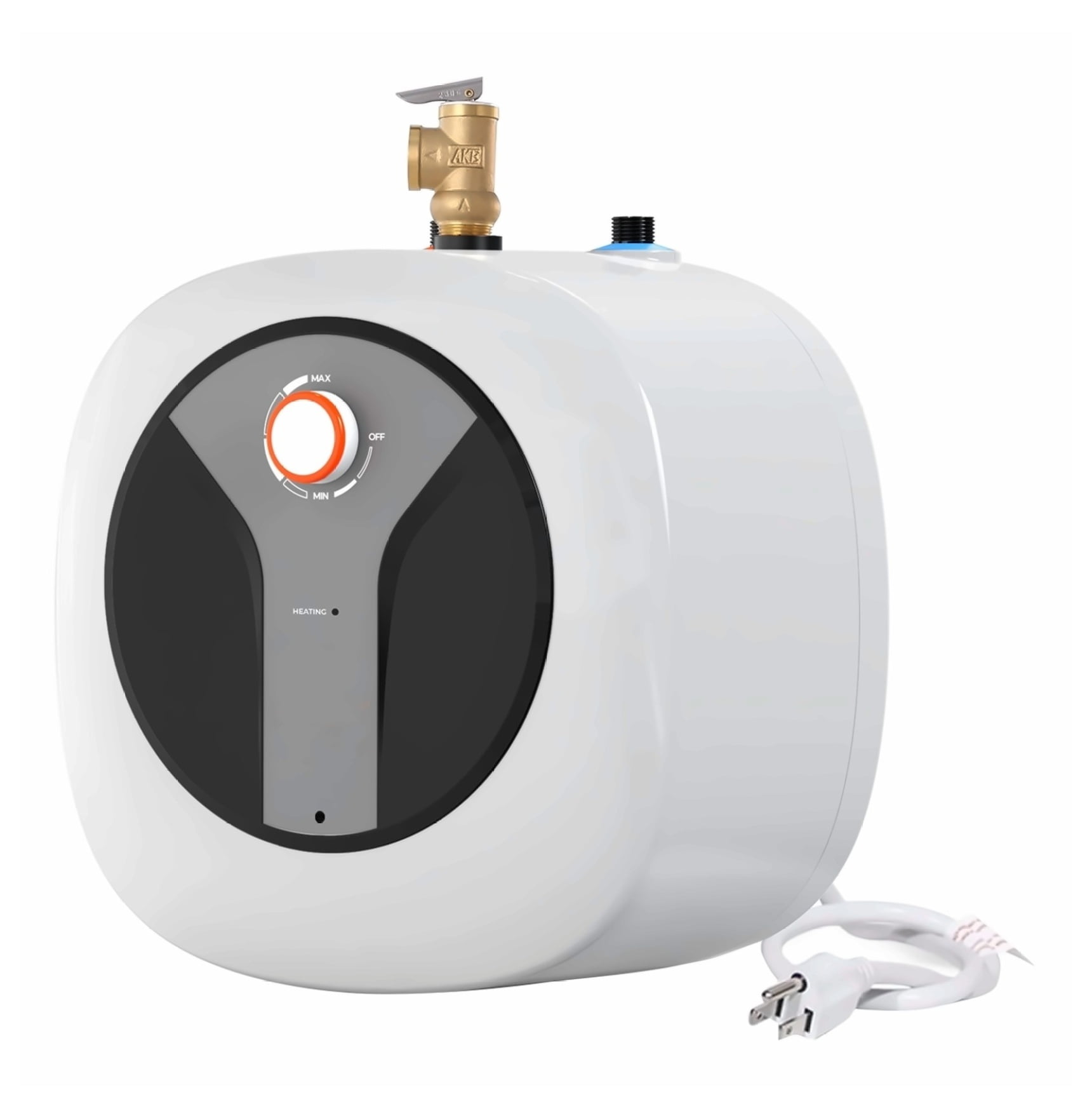 Electric Mini Water Heater 8 Gallon, 1440W Hot Water Boiler, Safety Pressure, Easy Install for Kitchen Bathroom Restaurant, Wall Mounted