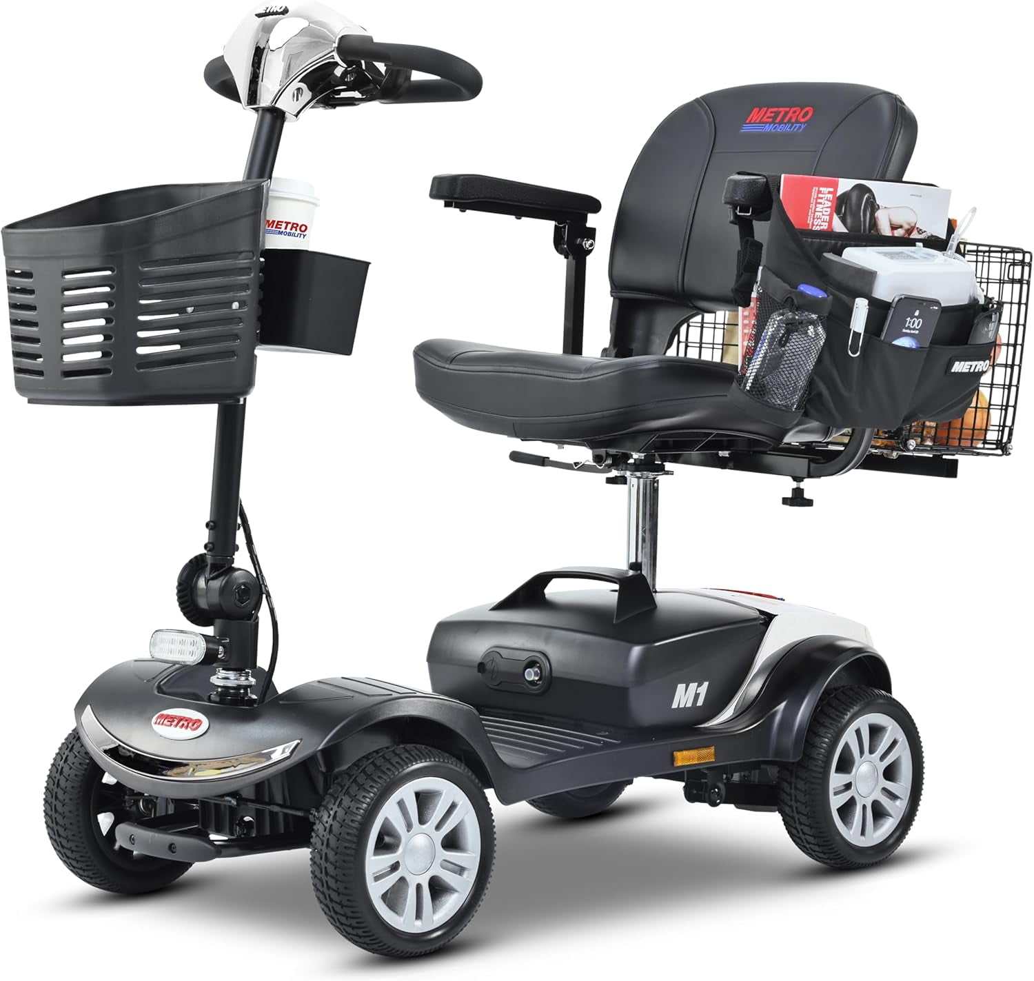 Electric Mobility Scooter for Adults and Seniors 300 lbs Max Weight