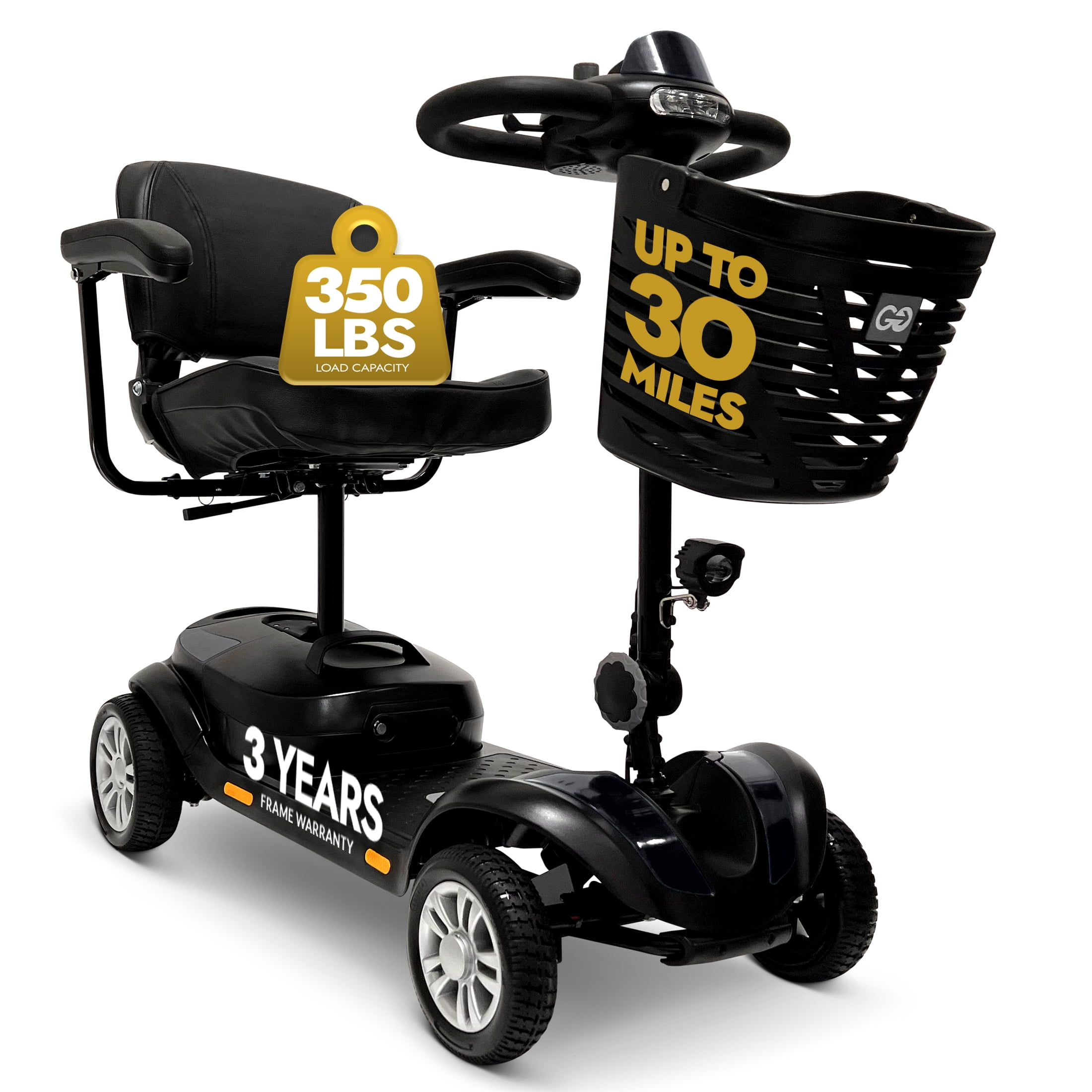 Electric Mobility Scooter Z-4 for Adults,Foldable Scooters for Seniors ...