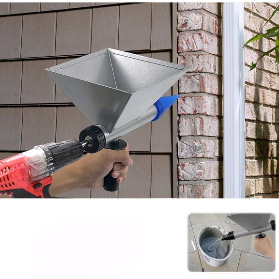 Electric Mortar Grout Gun Pump, Caulking Tool, Portable Cement Grouting Machine, Reusable Cordless Caulking Gun with 4 Nozzles for Efficient Tiling and Masonry Work$$Tools & Hardware Other