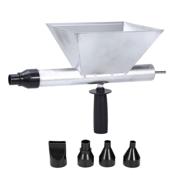Electric Mortar Pointing Guns with 4 Nozzles Stainless Steel Mortar Sprayer Joint Guns for Stone Wall Floor for Masonry
