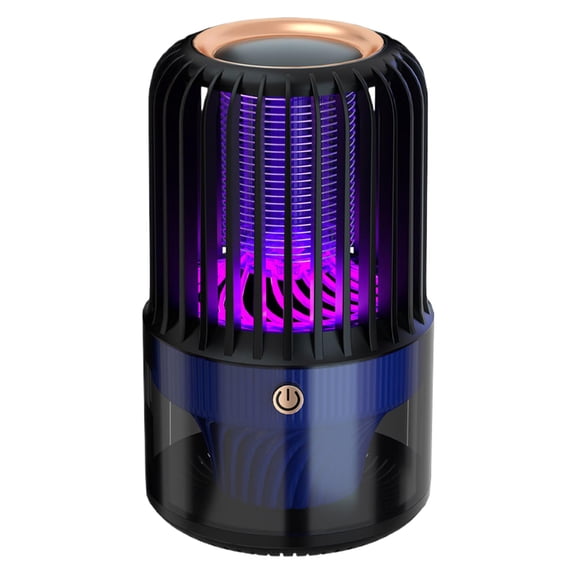 Electric Mosquito Killer Lamp USB Rechargeable Indoor Outdoor Portable Inhalation Bug Zapper Silent Operation Fly Trap Device