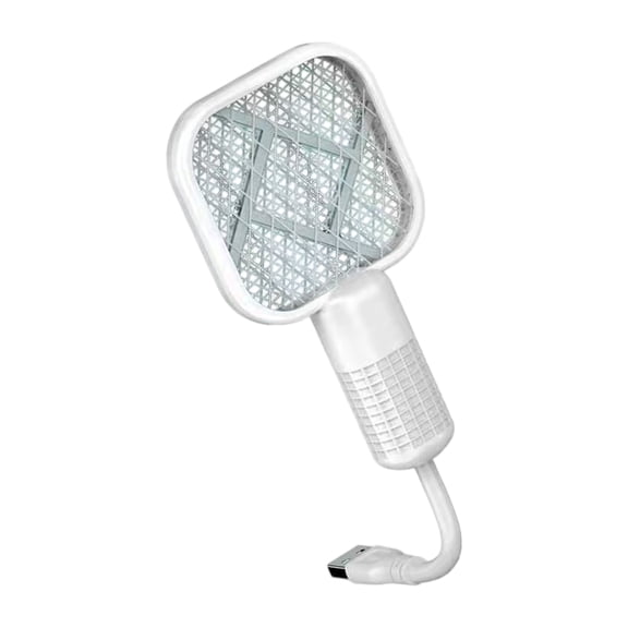 Electric Mosquito Swatter USB Mosquito Attracting Lamp Portable Electric Zapper Safety Net Zapper Fly Swatter For Indoor Outdoor Home
