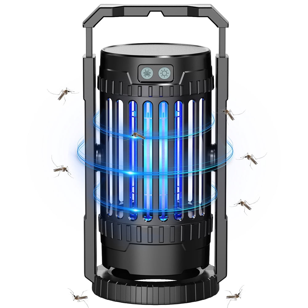 Electric Mosquito Trap With Tent Light 4200V Bug Zapper For Home Outdoor Electric Mosquito Trap for Outdoor Use, BlacK